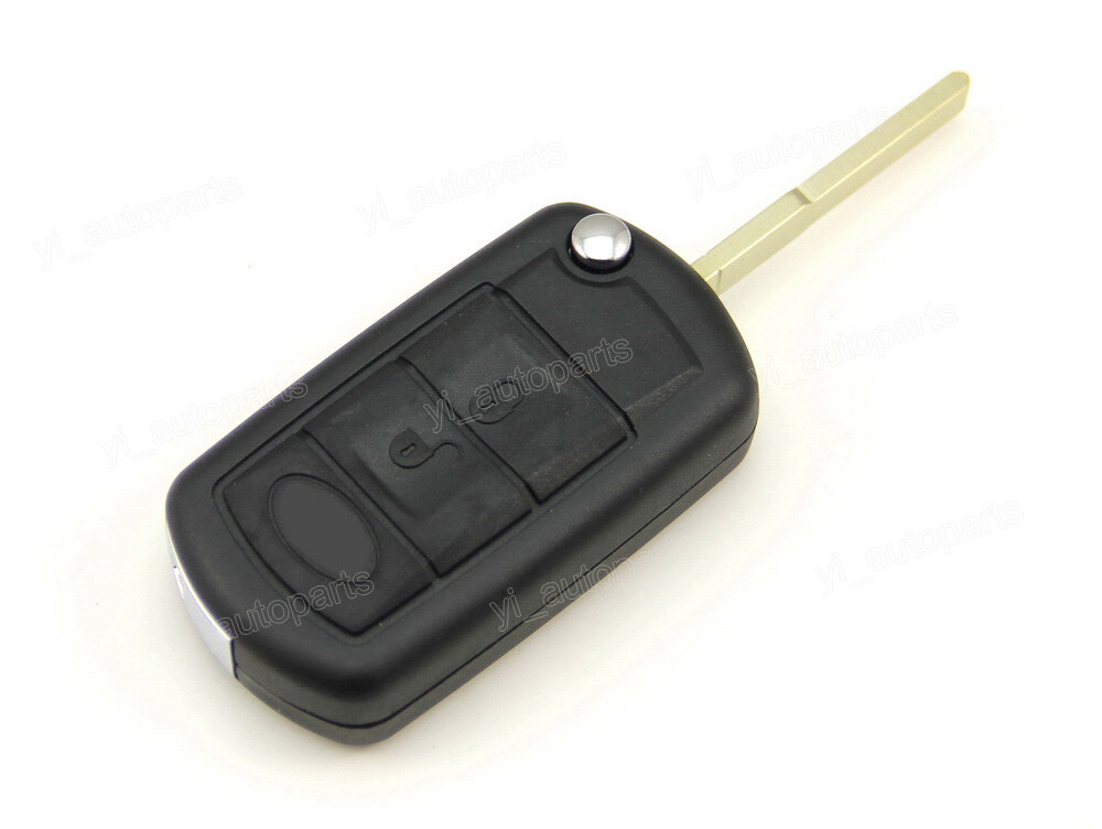 Remote Flip Folding Key Shell Case For Land Rover Discovery LR3 Range 3 Buttons