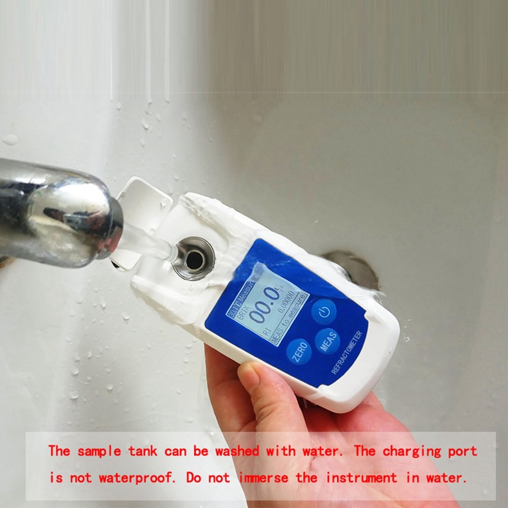 0‑55% Digital Refractometer Sugar Tester Meter For Beverage Drinks Sugar Content