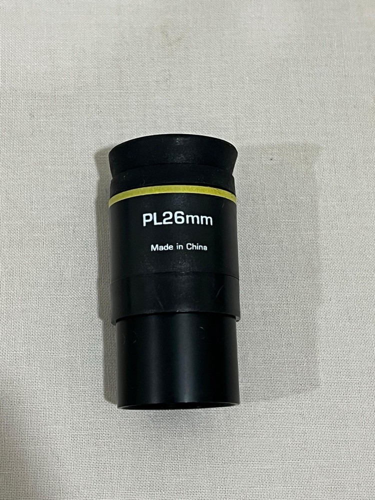 Bresser PL 26mm Telescope Eyepiece 1.25” Plossl Lens Black