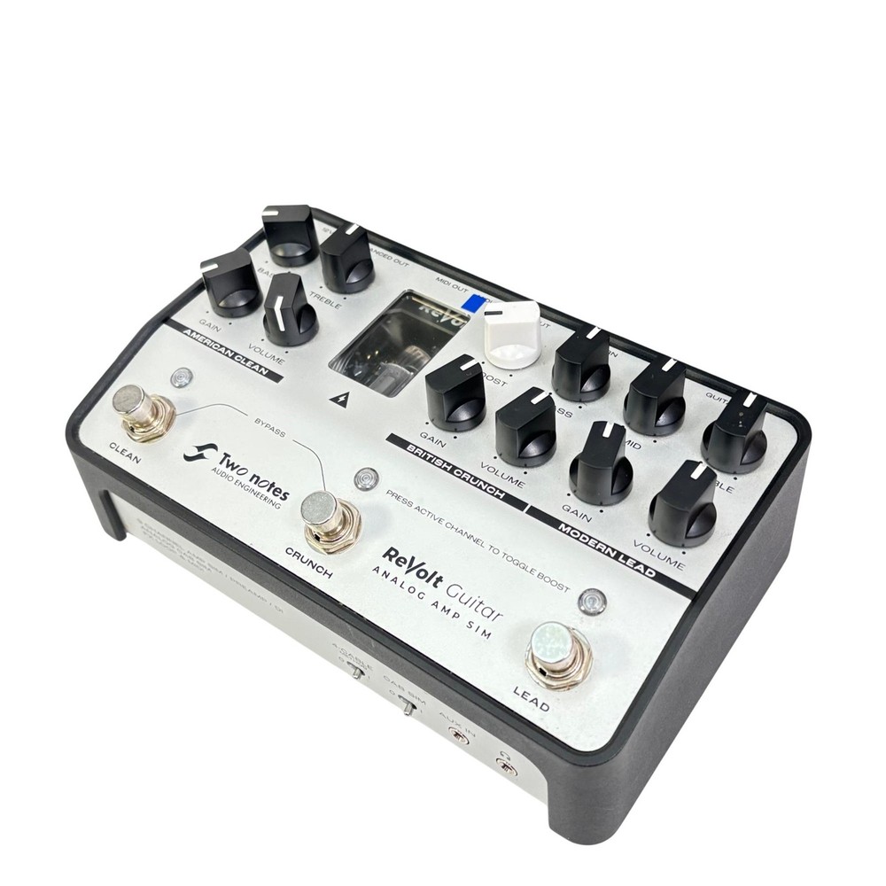 Two Notes ReVolt Guitar Analog Amp Simulator Pedal