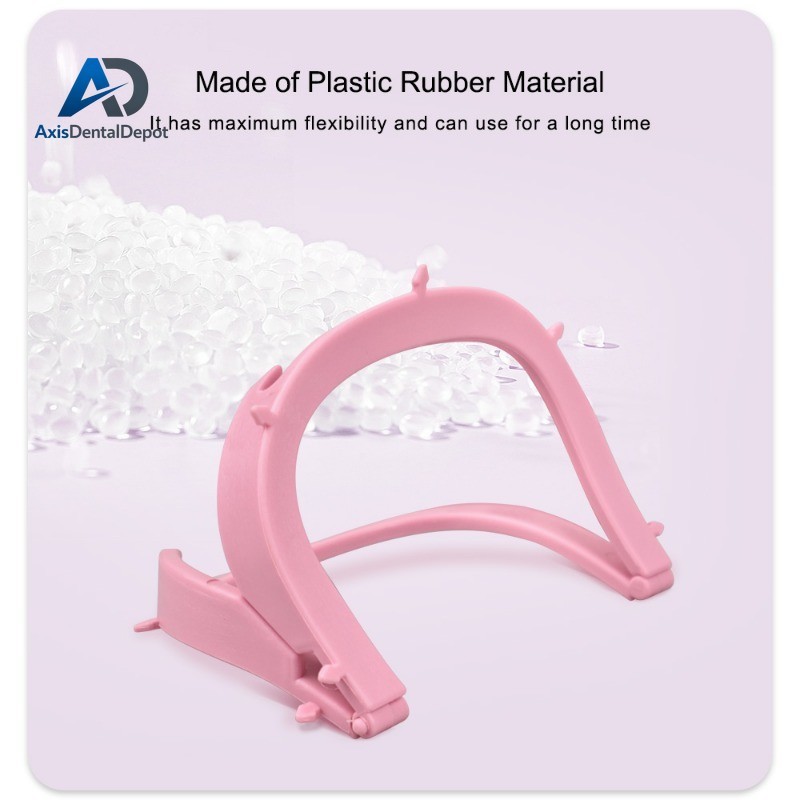 Dental Rubber Dam Sheet Frame Bracket Light Plastic/Foldable Frames Tool Bracket