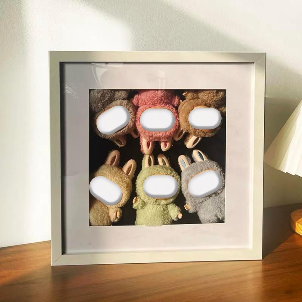 Designed for Labubu Shadow Frame, Labubu Display Case, Doll & Figure Storage ...