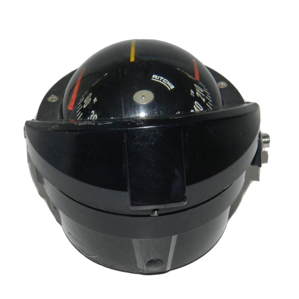 Vintage Marine Black Compass Ritchie B-81
