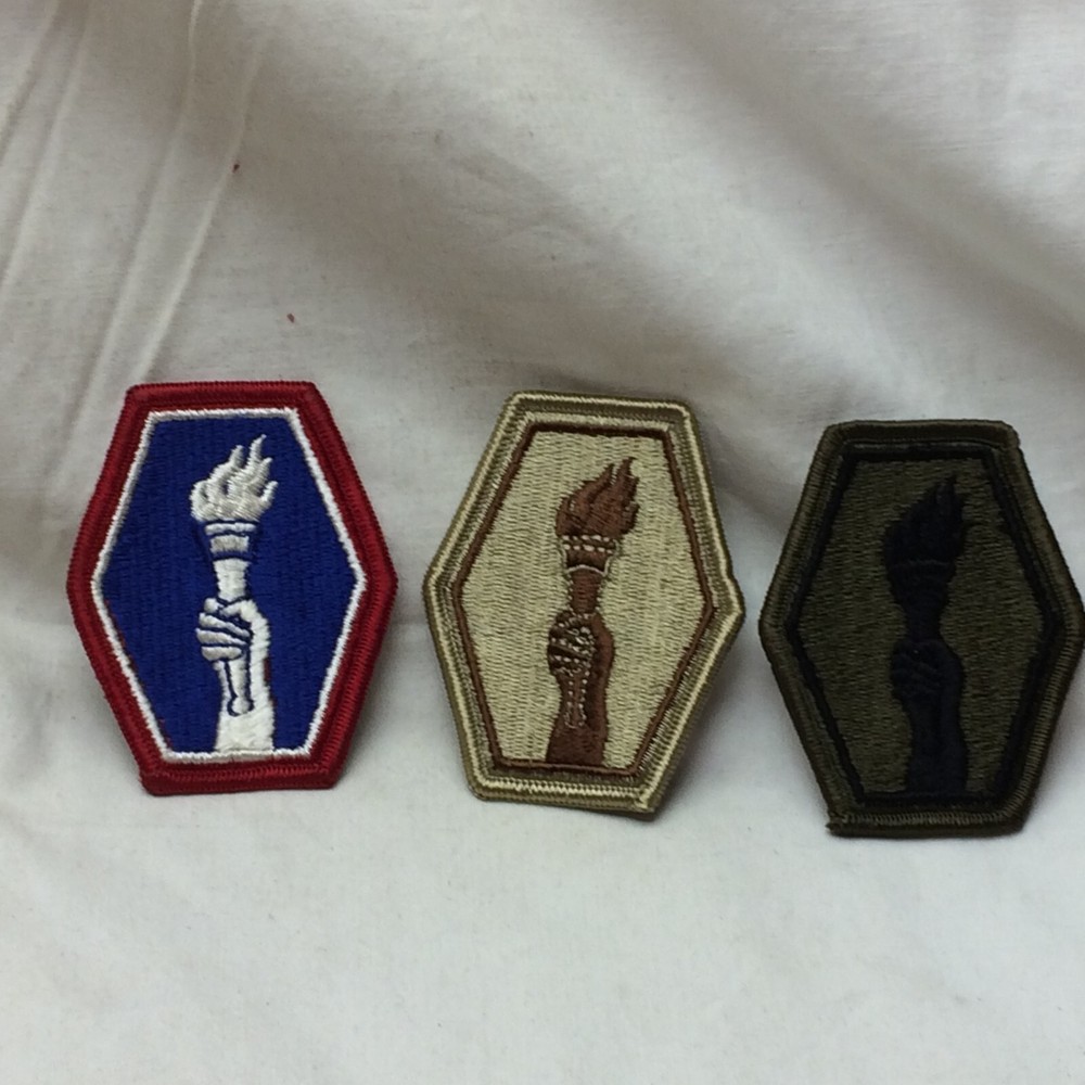 3 Military Patch Badges 442 Inf Bde