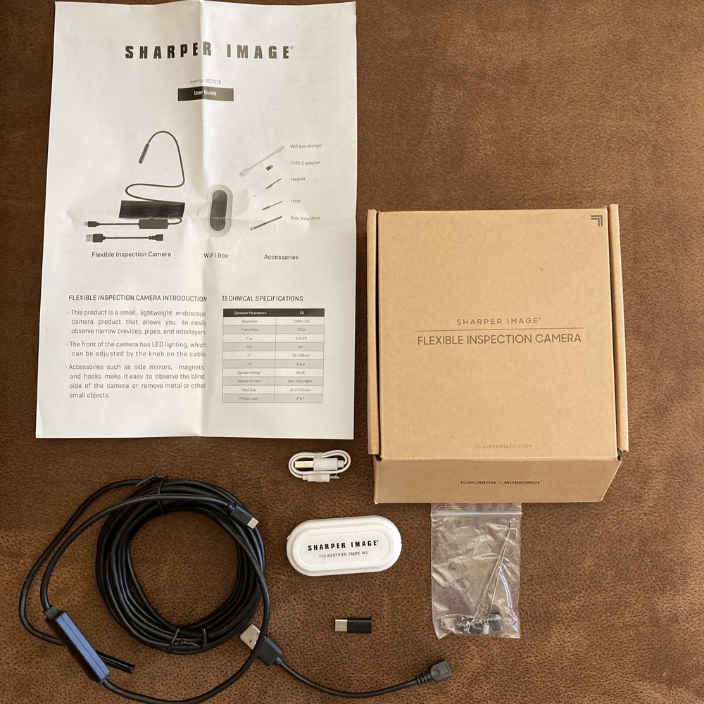 Sharper Image Flexible Inspection Camera