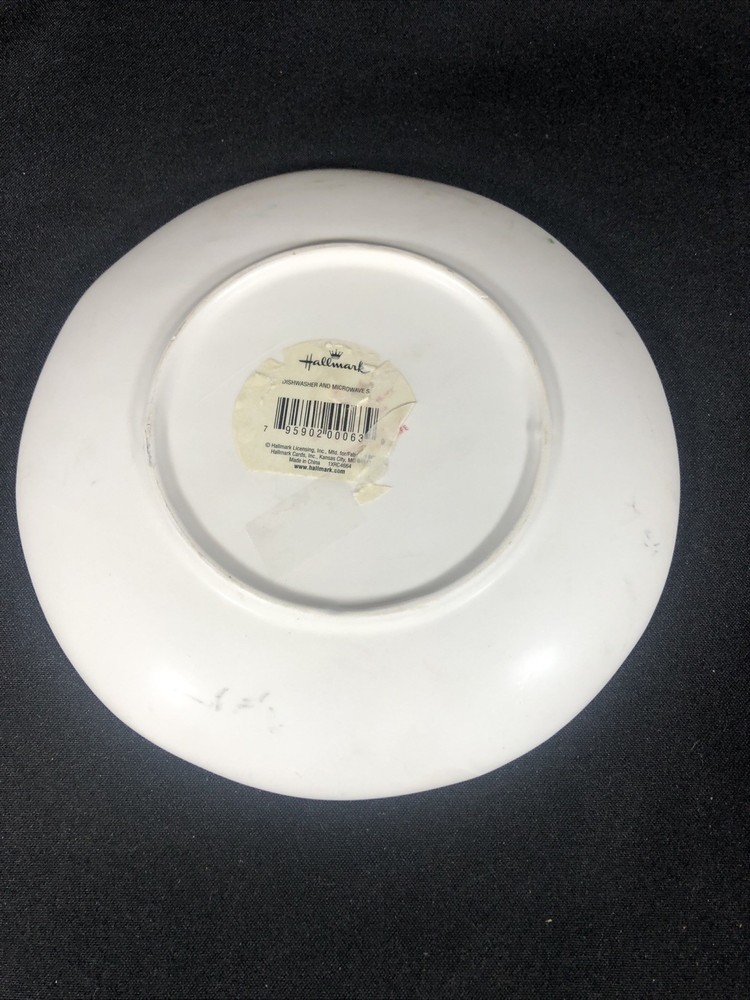 Hallmark Snowman Trail Plate 8.5”