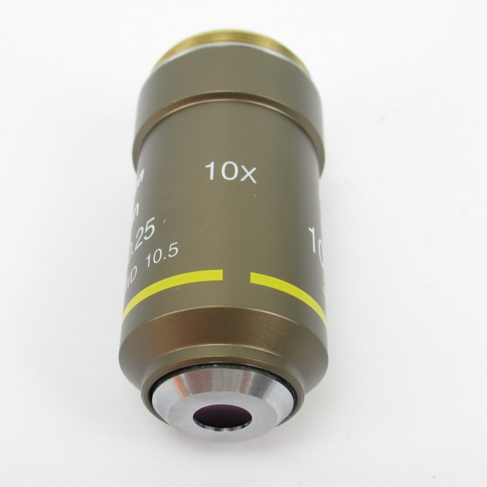 NIKON PLAN 10X/0.25 CFI ECLIPSE INFINTY CORRECTED MICROSCOPE OBJECTIVE LENS