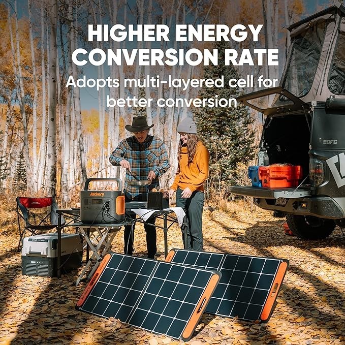 Jackery Refurbished SolarSaga 100W Solar Panel high- efficiency