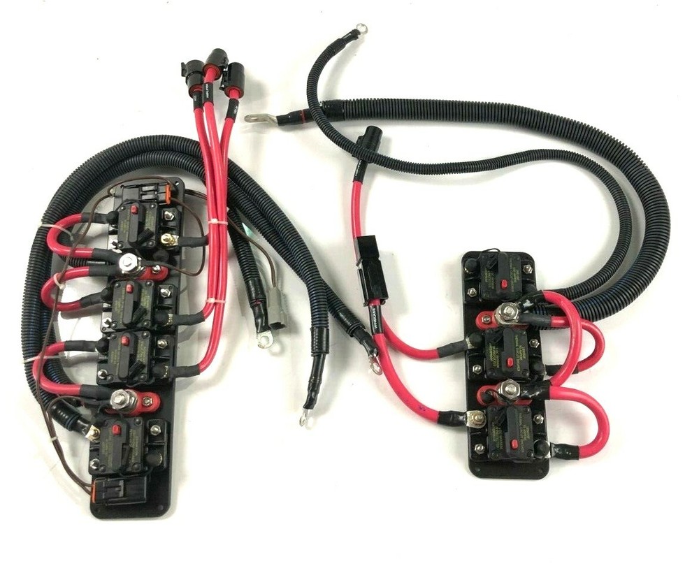 New Sea Fox Resettable Pair of Circuit Breaker Panels Ignition Protected