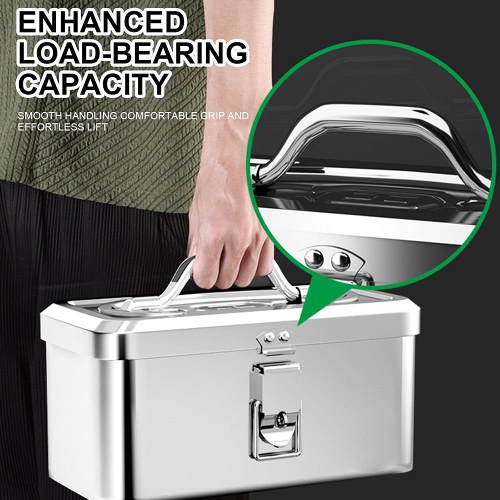 Mechanical Tool Suitcase Hard Case Organizers Safe Tool Box Tool Box Stainles