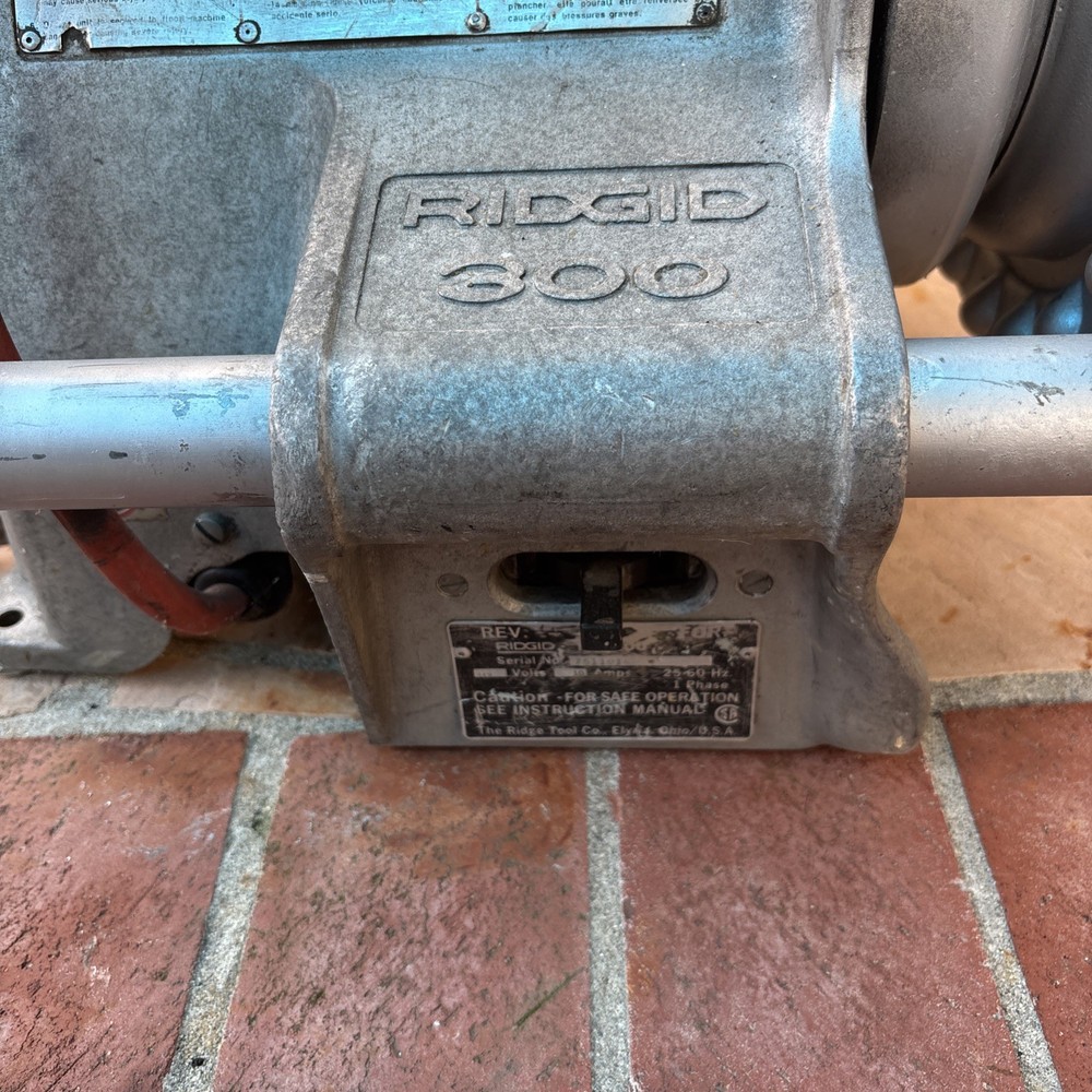 Ridgid 300 Pipe Threader Threading Machine NO Foot Pedal