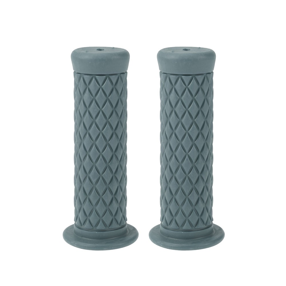 1" 25mm Motorcycle Knobs Handlebar Cover TPU Knobs Grey Blue