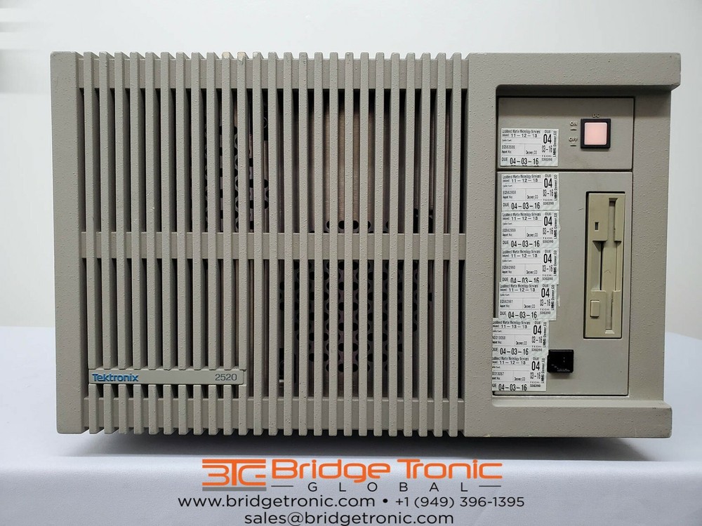 Tektronix 2520 6 Slot Mainframe Test Lab Multi-Channel Wave Analyzer