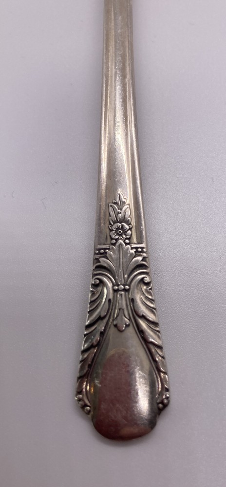 Wm. Rogers Mfg. Co. Silver Plate Spoons, Avalon Pattern, 6 in.