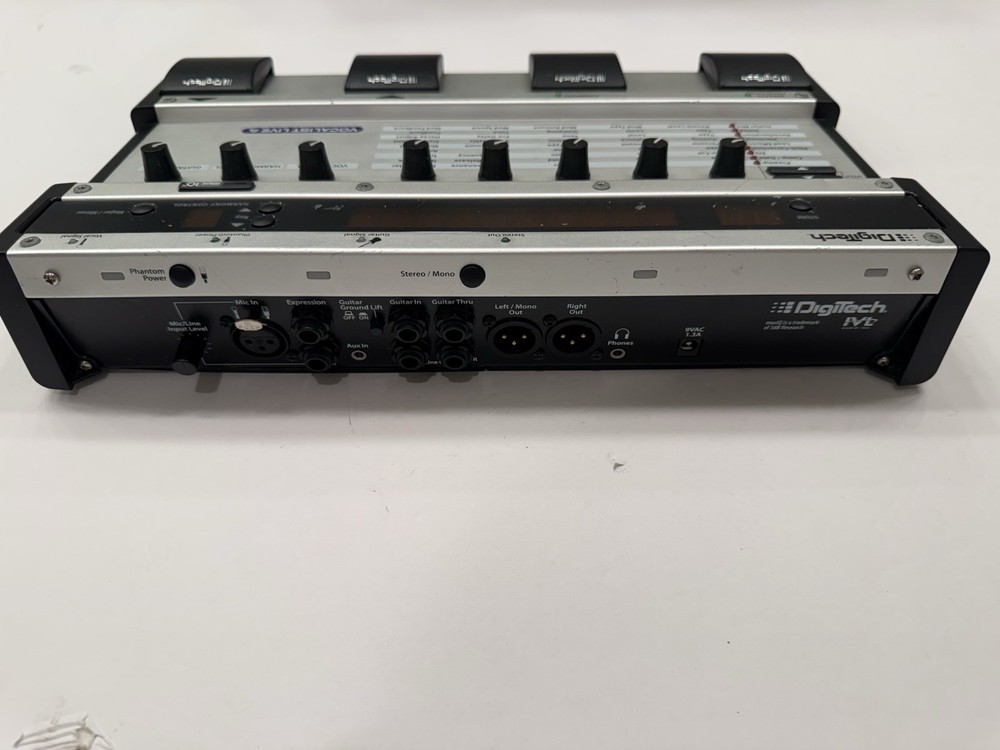 Digitech Vocalist Live 4 Harmony Multi Vocal Effect Processor Pedal + PSU