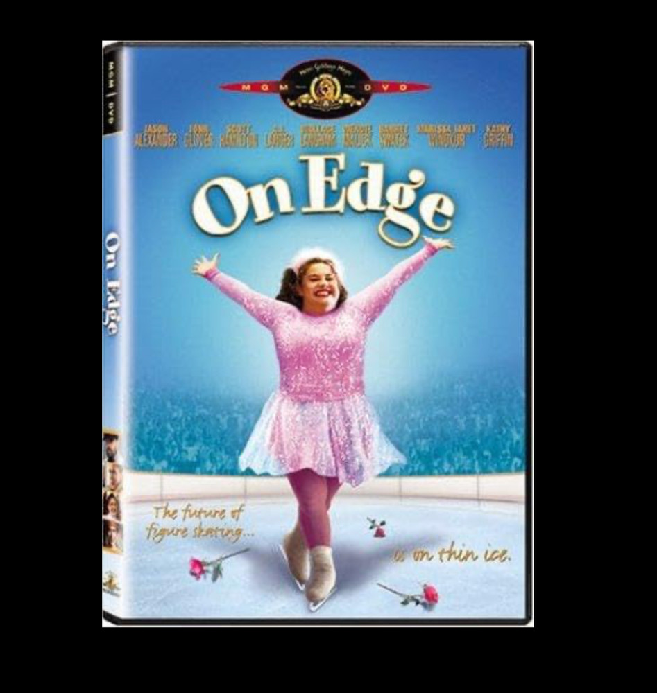 ON EDGE (6/1/99) Plus-Size Skating Comedy - Blue Revised Shooting Script + COA