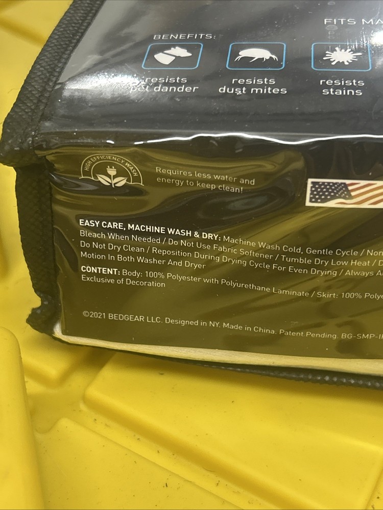 Bedgear Sofa Bed MattressProtector iProtect New in Box