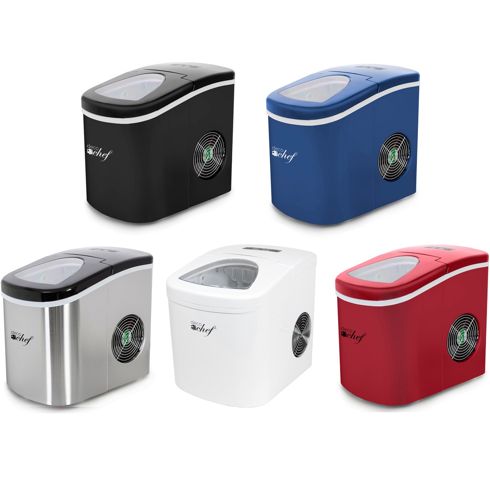 Deco Chef Ice Maker Portable Countertop Compact Machine 26lbs Per Day