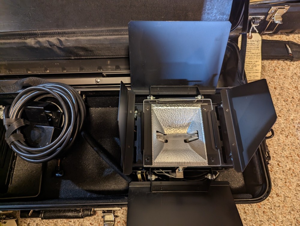 WOW...Lowell /Smith Victor Master Lighting Set