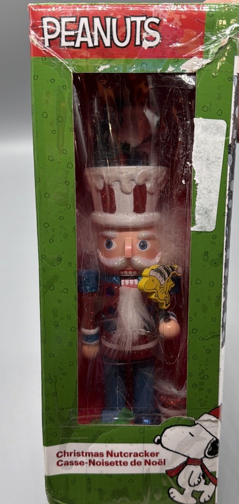 Kurt Adler Hollywood Nutcracker Collection, Peanuts Snoopy Nutcracker, 12"