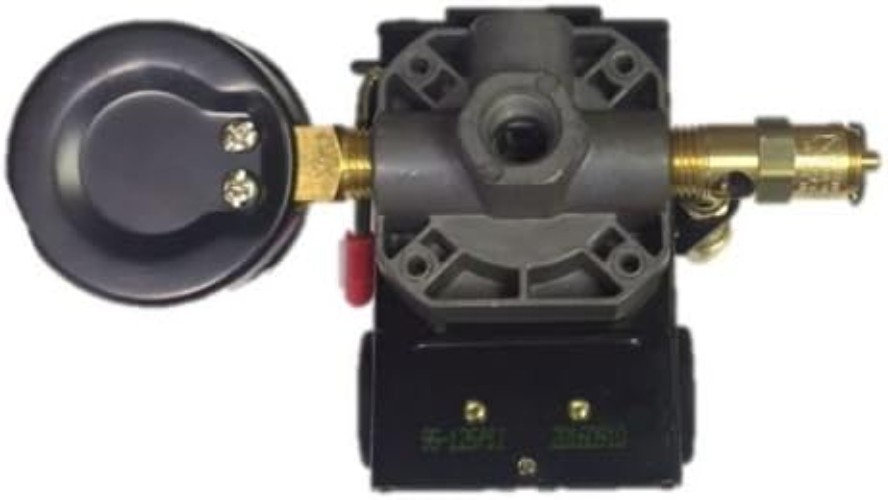 Metal Air Compressor Control Switch - 150 PSI Pop-Off Valve for High Performance