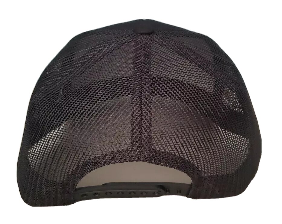 EL GALLO GIRO HAT MESH TRUCKER BLACK SNAP BACK ADJUSTABLE NEW