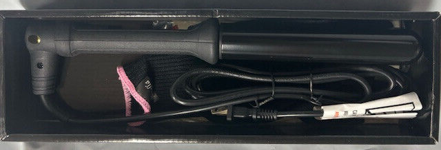 BEBELLA PROFESSIONAL CLIPLESS CURLING IRON JUMBO(BLACK 32MM)NWB