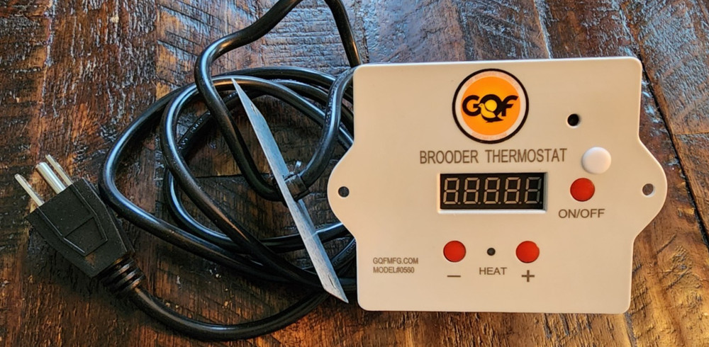 GQF 0560 Brooder E-Thermostat for Brooder.  Made in USA.  Free Shipping
