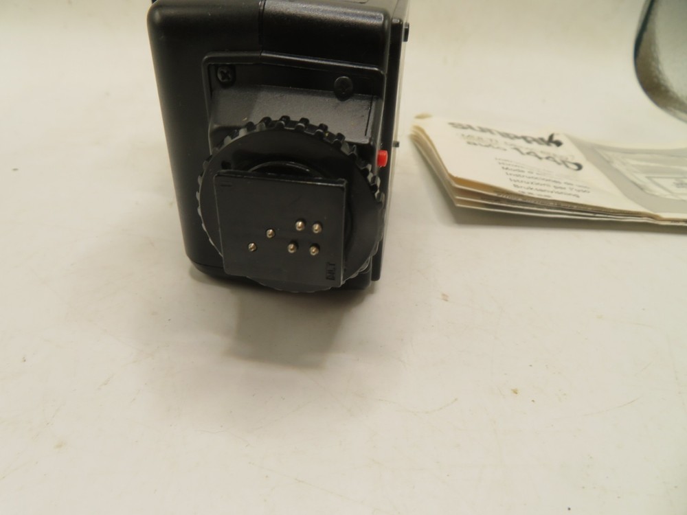 Sunpak Auto 144 D Thyristor Flash Unit /w DIRECTIONS