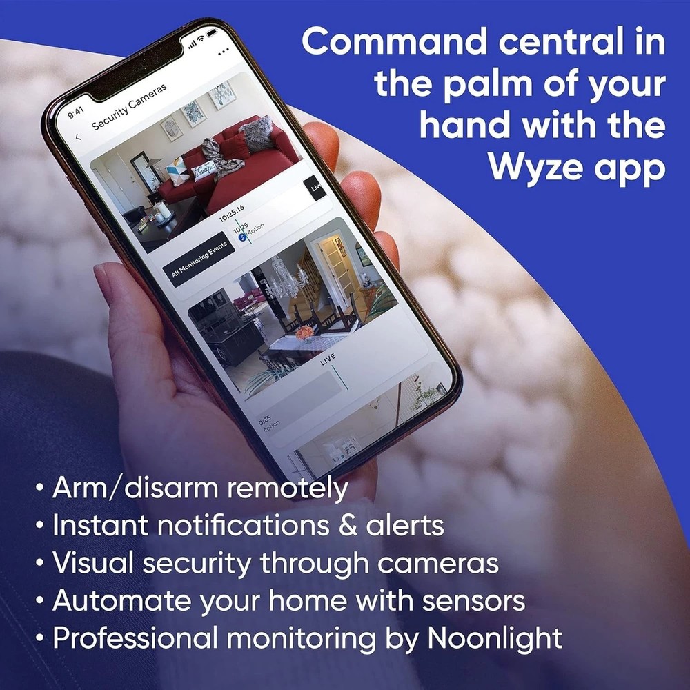 Home Security Wireless Keypad - Easy Installation & Motion Detection Features