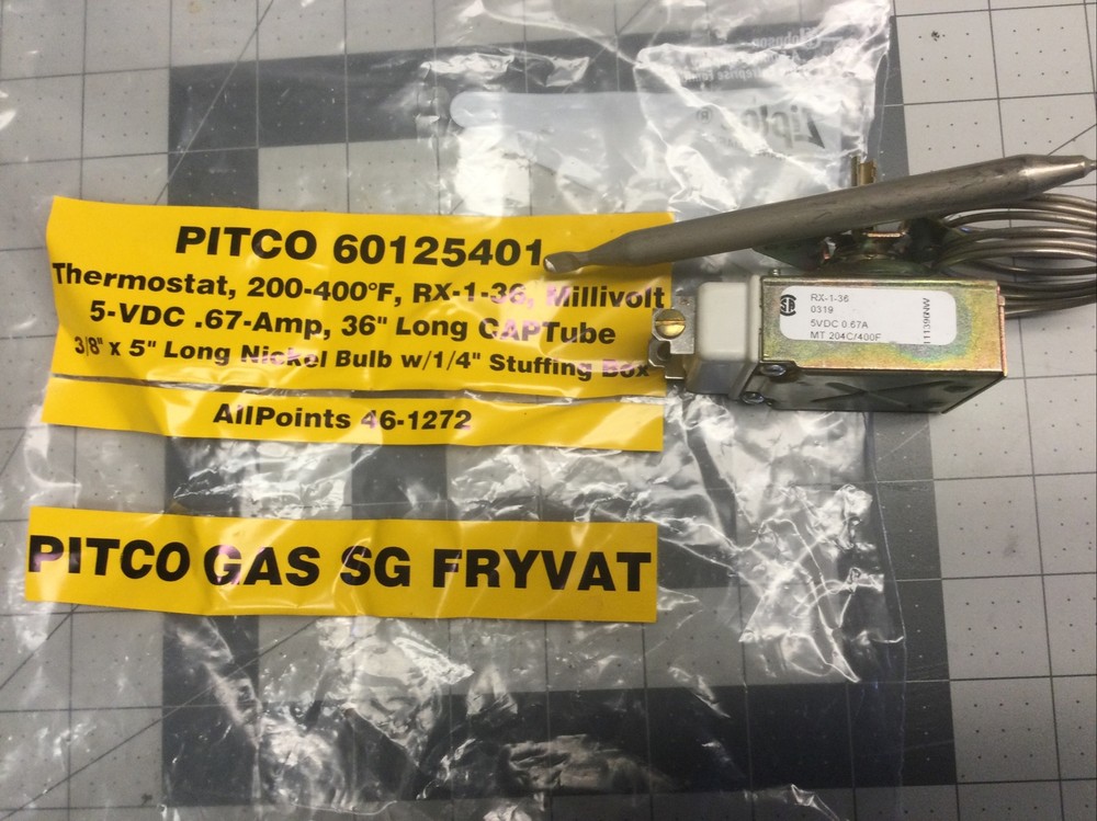 Pitco 60125401 Thermostat - (LX13D)