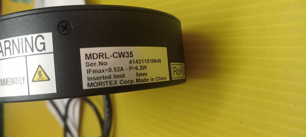 Moritex RING LED MDRL-CW35 .
