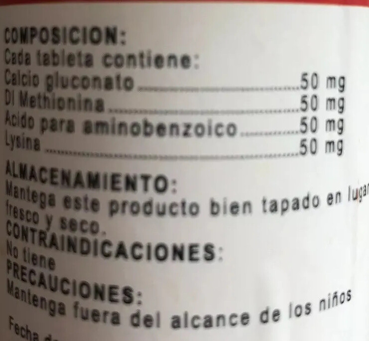 Gallo Max Vitamin B-15 500 Tablets