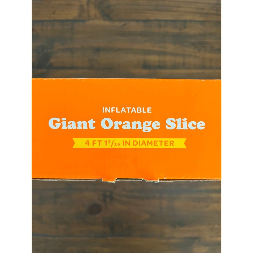 Inflatable - Giant Orange Slice