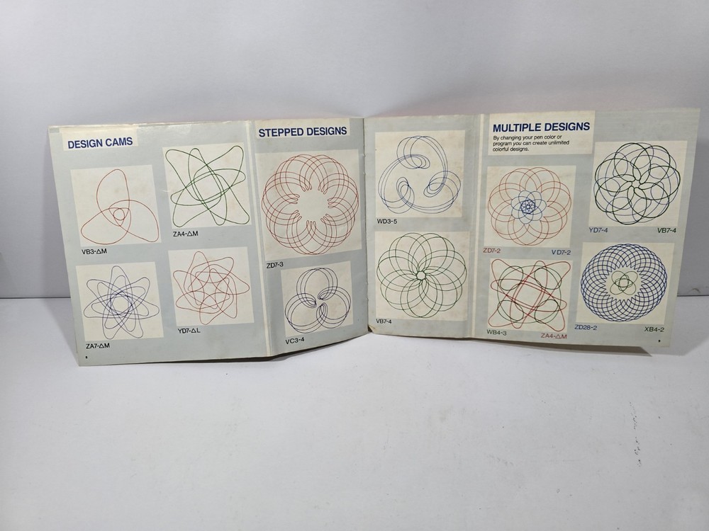 Ohio Art Program A Sketch Design Machine Instruction Booklet