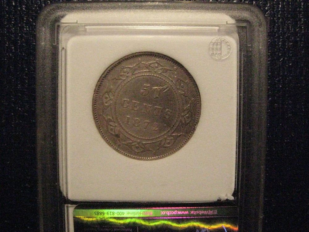 1872 Newfoundland coin set