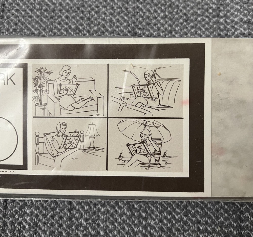 Crown Crafts Needlework Lap Frame #230 original package