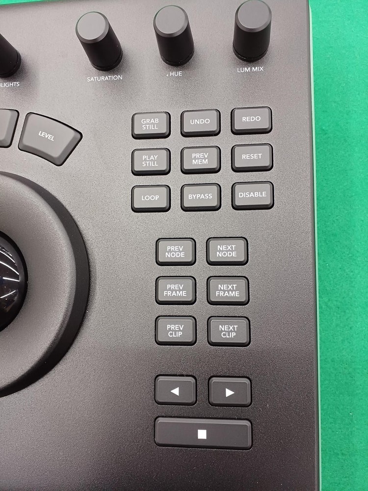 Blackmagic Design Davinci Resolve Micro Panel Black