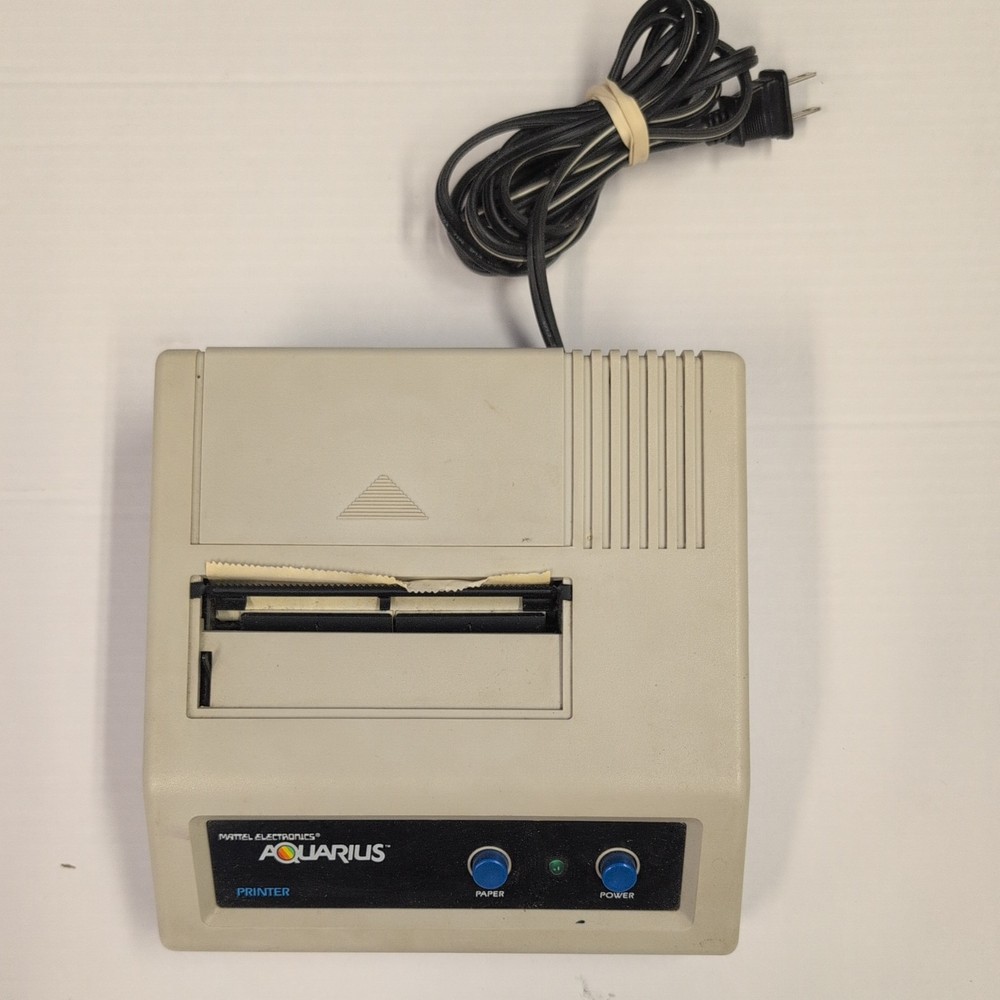 Vintage 1982 Mattel Aquarius Home Computer System Working mega bundle