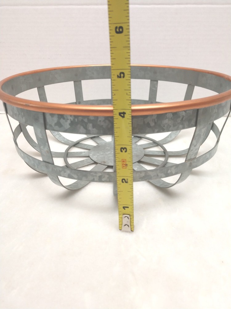 Two Tone Metal Basket