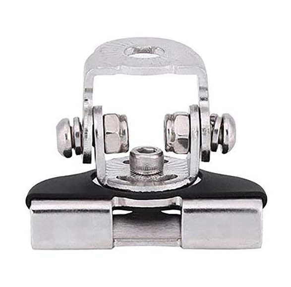 Off Road LED Light Bar Mounting Bracket Kit (2pcs) Adjustable Chrome