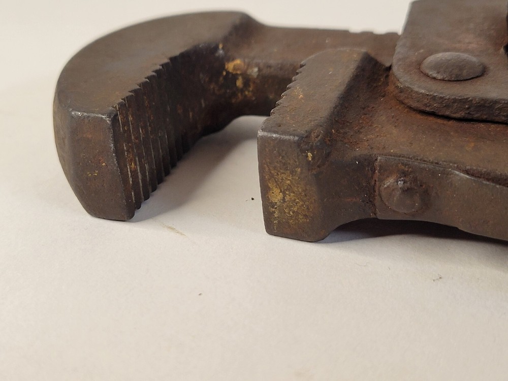 Moore Drop Forging Monkey/pipe Wrench Vintage Plumbers Tool Popular Morco 12"