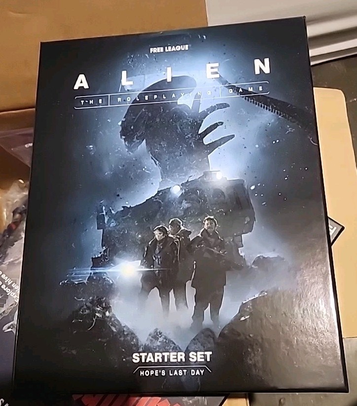 Alien RPG: Evolved Edition Starter Set With Partial Rapture Protocol Minis Box