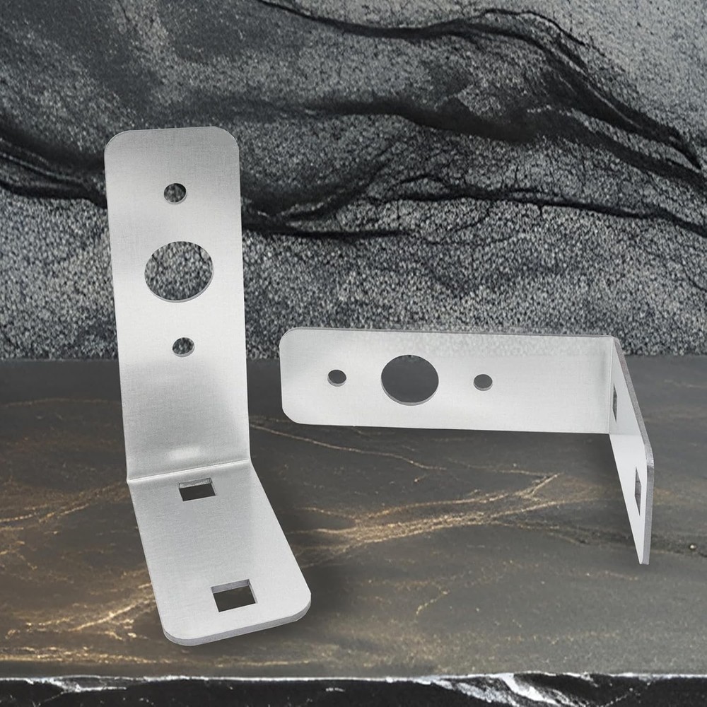 2 Pcs Trailer Light Brackets L Shape Tail Light Mounting Bracket Galvanized L Sh