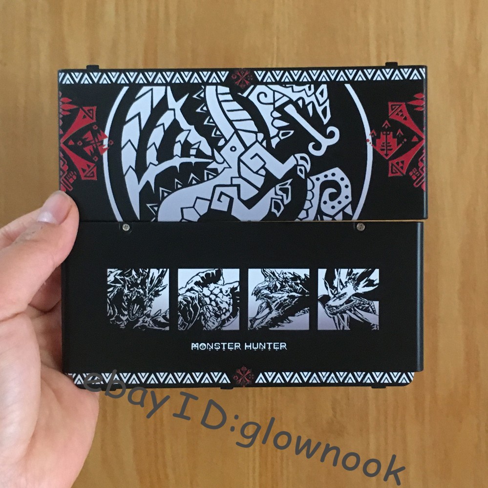 Monster Hunter Dragon & Monsters Pattern Replacement Housing Shell for New 3DS