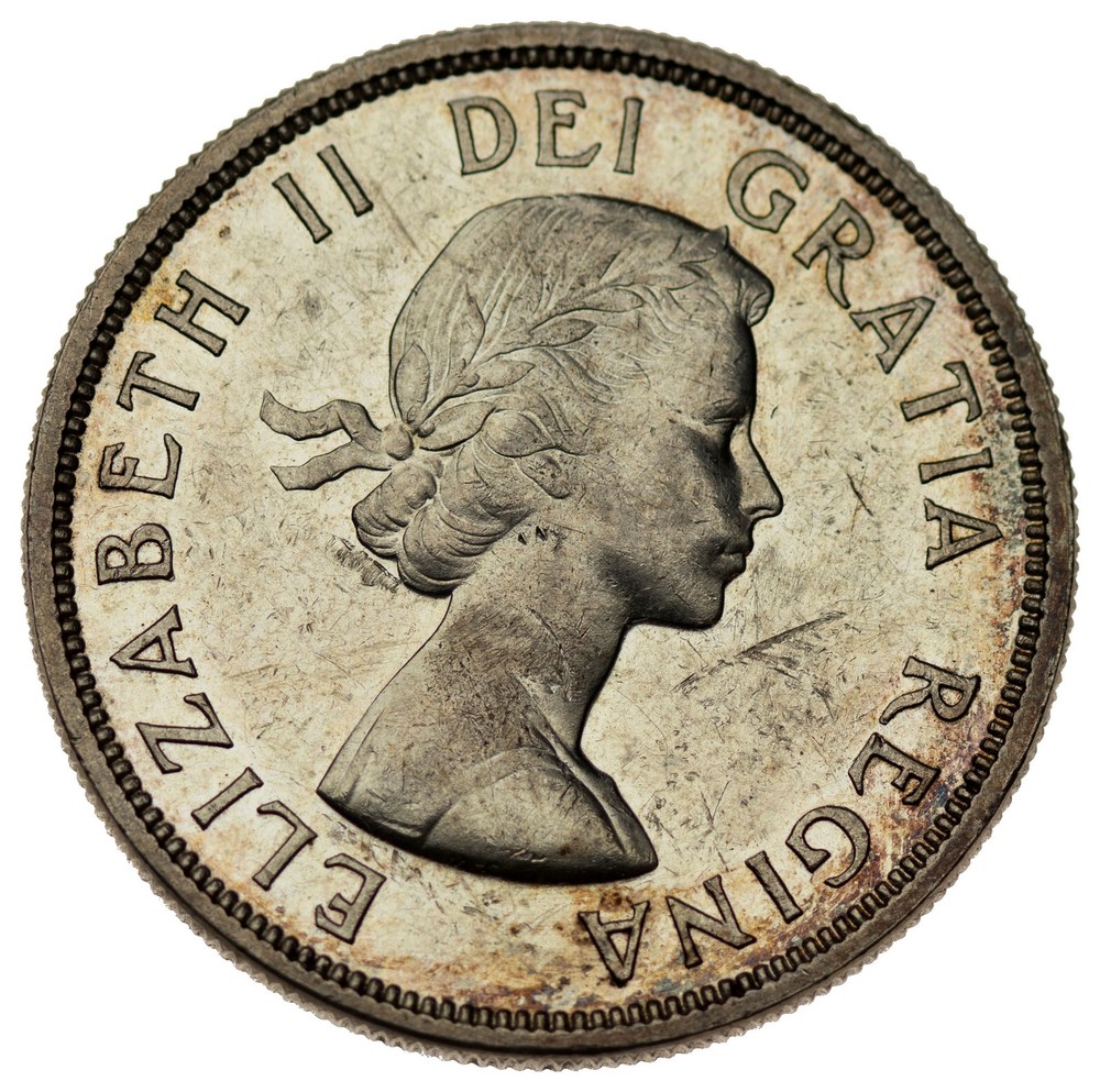 Canada - Dollar 1960 - Elizabeth II, Silver