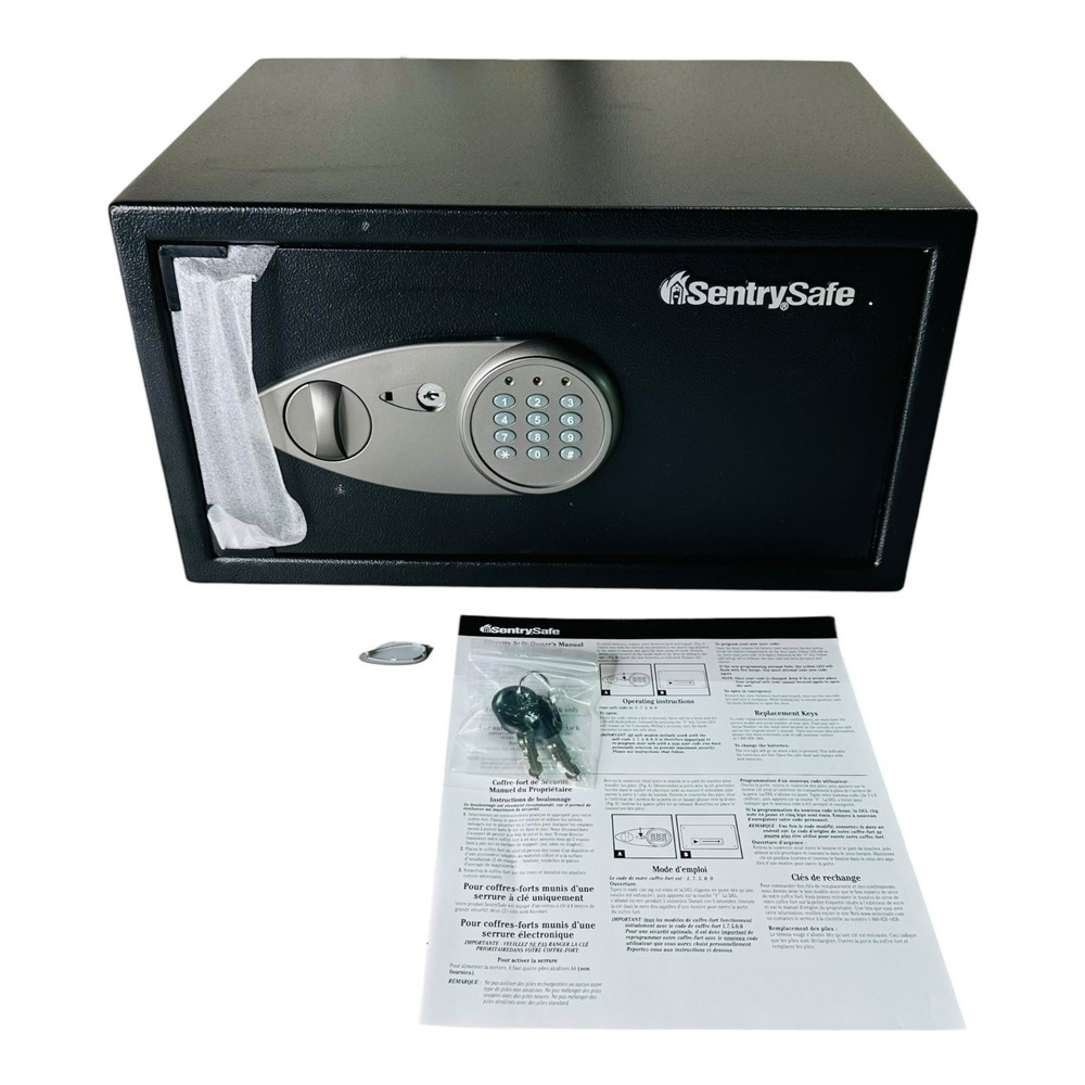 SentrySafe  X105P Digital Security Safe .98 cu.ft. Capacity Black *Read*