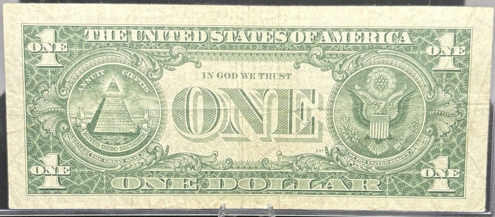 1957 $1 Note Silver Certificate, #T55567759A! 🔥🔥