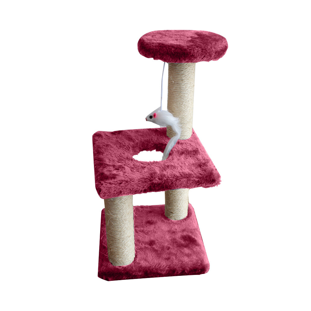 Cat Tree Condo Tower Activity Center 2-Level Sisal Scratching Post Condo Perches