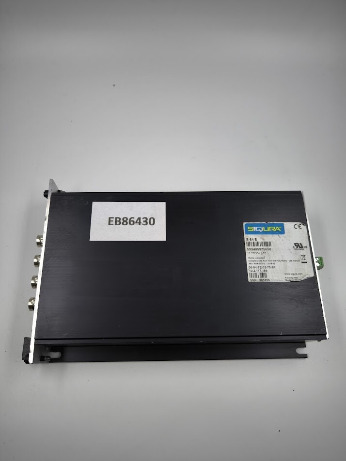 Siqura S-64 E Video Encoder - Used, Untested, No Accessories